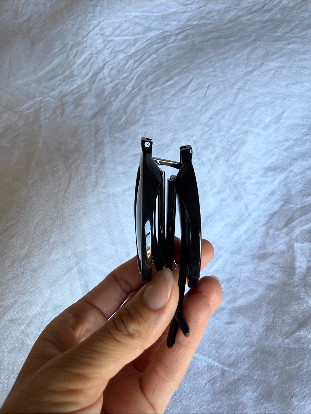 Saint Laurent Black Square Sunglasses - Picture 8 of 10